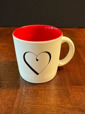 4 oz MINI Heart Mini Mug Cup Chapters Indigo Espresso Child Size